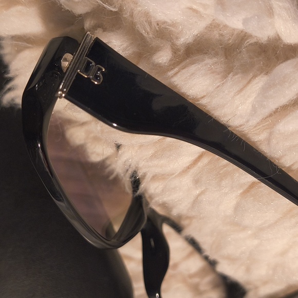 Dolce & Gabbana Sleek Sexy Baddie Office Bae Black Glasses with Case - Picture 2 of 7